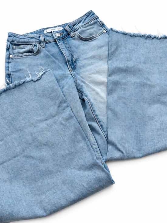 Mango Pants - MNG Mango Light Wash Blue Jeans Size 2 Classic Denim Y2K